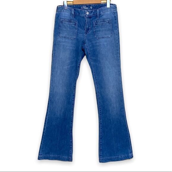 𝅺TOMMY Hilfiger flare jeans Women’s Size 6 - Picture 1 of 8